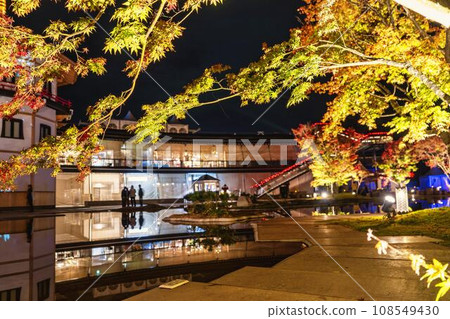 Matsushima, one of Japan's three most scenic views in autumn, Matsushima Imperial Villa, Miyagi Prefecture "Autumn leaves & light-up 2023" Matsushima Town, Miyagi Prefecture Matsushima, one of Japan's three most scenic views in autumn, Matsushima Imperial Villa, Miyagi Prefecture "Autumn leaves & light-up 2023" Matsushima Town, Miyagi Prefecture 108549430
