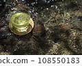 mountain stream and green tea 108550183