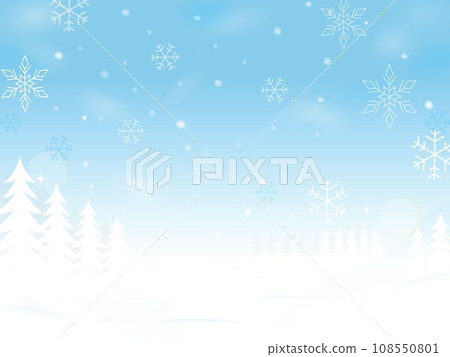雪花冬季背景素材 雪花冬季背景素材 108550801