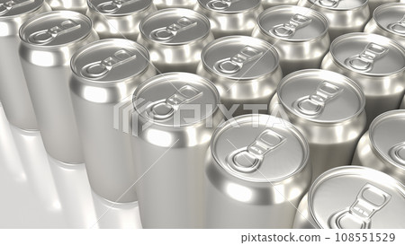 The aluminium can for food and drink concept 3d rendering The aluminium can for food and drink concept 3d rendering 108551529