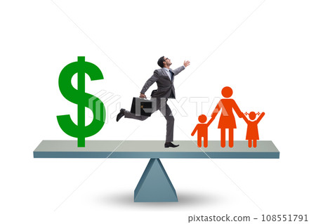 Work home balance with business people Work home balance with business people 108551791