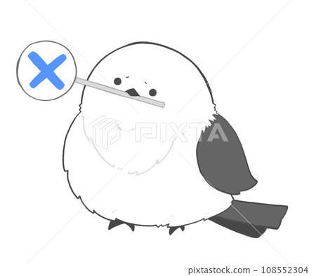 條紋長尾蛾手持橫棍，側視 108552304