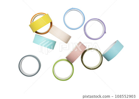 Colorful sticker paper tape Colorful sticker paper tape 108552903