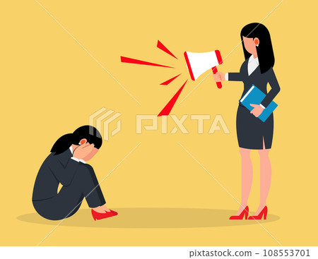 Work pressure at the office concept. Work pressure at the office concept. 108553701