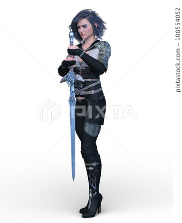 Female gladiator Female gladiator 108554052