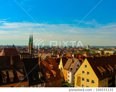 德國紐倫堡中世紀城市景觀 108555135