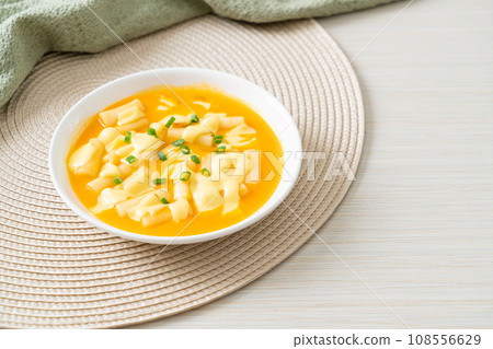 tteokbokki with cheese or Korean rice cake with cheese tteokbokki with cheese or Korean rice cake with cheese 108556629