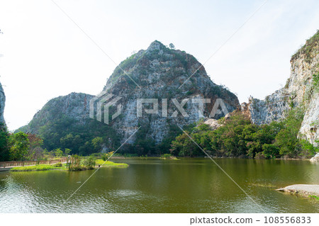 Khao Gnu Stone Park in Thailand Khao Gnu Stone Park in Thailand 108556833