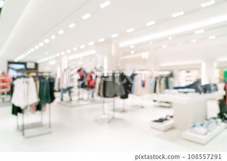 abstract blur and defocused luxury shopping mall and retail store for background 108557291