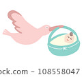 飛鳥攜帶嬰兒的插圖 108558047