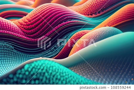 Abstract Waving Particle Technology Background Design Abstract Waving Particle Technology Background Design 108559244