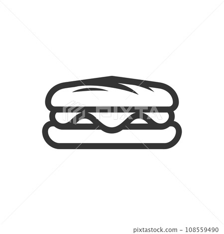 Subway Sandwich Icon Subway Sandwich Icon 108559490