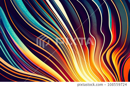 vivid burst and waves background vivid burst and waves background 108559724