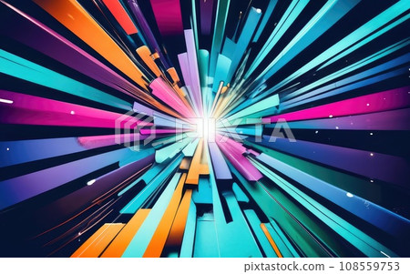 vivid burst and waves background vivid burst and waves background 108559753
