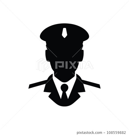 Commercial Pilot Icon Commercial Pilot Icon 108559882