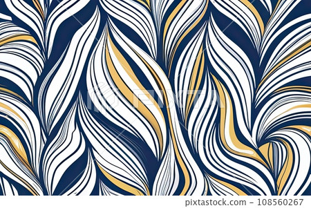 Sliver wavy lines pattern background Sliver wavy lines pattern background 108560267