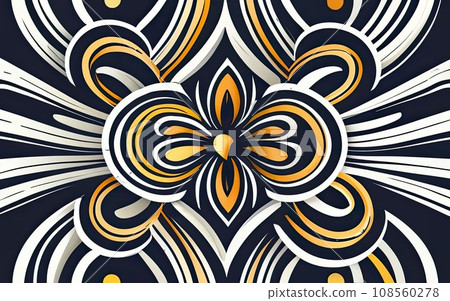 Sliver wavy lines pattern background Sliver wavy lines pattern background 108560278