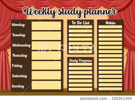 Red Curtain Weekly Lesson Plan 108561269