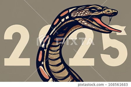 2025 Snake year theme 2025 Snake year theme 108561683