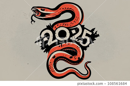 2025 Snake year theme 2025 Snake year theme 108561684