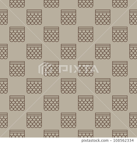 Soft Roof vector concept line seamless pattern Soft Roof vector concept line seamless pattern 108562334