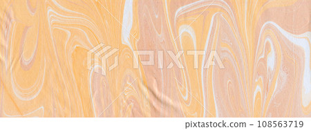 Ebru handmade art, traditional Turkish Ebru technique, painting on water, followed by paper prints Ebru handmade art, traditional Turkish Ebru technique, painting on water, followed by paper prints 108563719