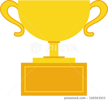 金色獎盃插畫 108563933