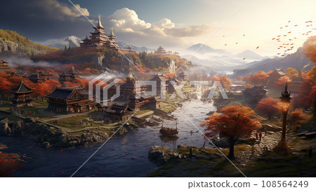 AI創造城下町 108564249