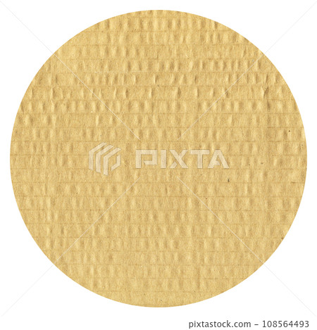 Brown and beige colored corrugated cardboard detail Brown and beige colored corrugated cardboard detail 108564493