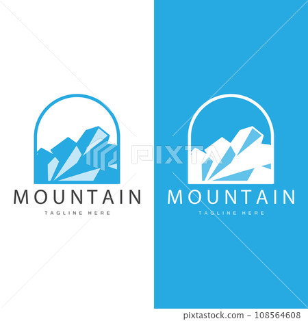 Iceberg Logo, Antarctica Logo Design, Simple Nature Landscape Vector Illustration Template Iceberg Logo, Antarctica Logo Design, Simple Nature Landscape Vector Illustration Template 108564608