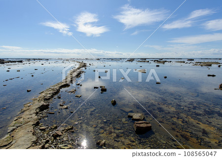 日本海灘百選 秋田縣宇野崎海岸男鹿半島 108565047
