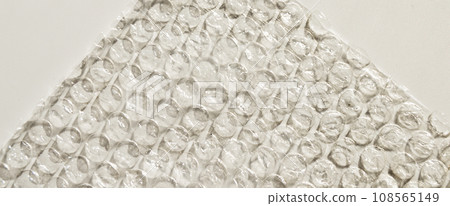 Plastic air bubble protection foil wrap texture background Plastic air bubble protection foil wrap texture background 108565149