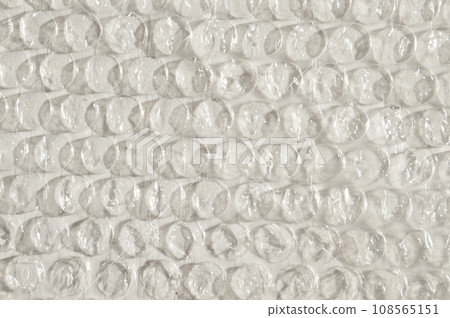 Plastic air bubble protection foil wrap texture background Plastic air bubble protection foil wrap texture background 108565151