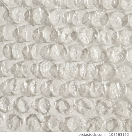 Plastic air bubble protection foil wrap texture background Plastic air bubble protection foil wrap texture background 108565153