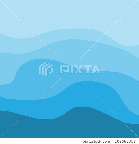 Water Wave Background Design, Abstract Vector Blue Ocean Walpaper Template Water Wave Background Design, Abstract Vector Blue Ocean Walpaper Template 108565398