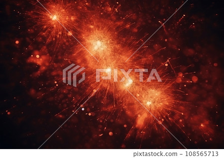 Abstract colored firework background with free space for text Abstract colored firework background with free space for text 108565713