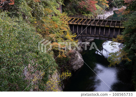 Power plant waterway Yamanashi Prefecture Power plant waterway Yamanashi Prefecture 108565733