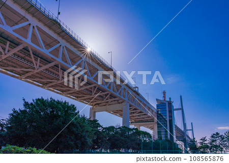 (神奈川縣)橫濱灣大橋天空步道 (神奈川縣)橫濱灣大橋天空步道 108565876