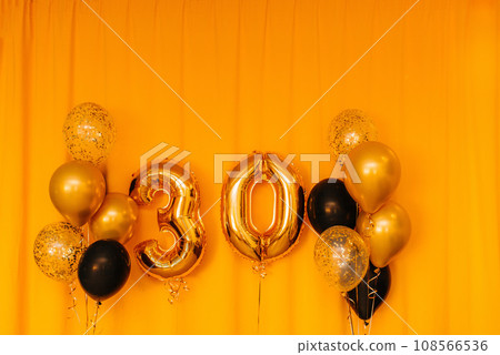 Decoration for 30 years birthday, anniversary 108566536