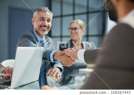 Multicultural professionals project managers group negotiating in boardroom at meeting. Multicultural professionals project managers group negotiating in boardroom at meeting. 108567445