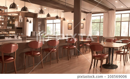 時尚咖啡館的風景 時尚咖啡館的風景 108569006