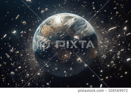 太空碎片AI生成影像 108569972