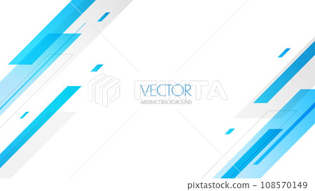 Geometric background with diagonal lines vector material 108570149