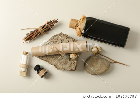 Concept of magic, occult, esoteric, divination and witchcraft Concept of magic, occult, esoteric, divination and witchcraft 108570798