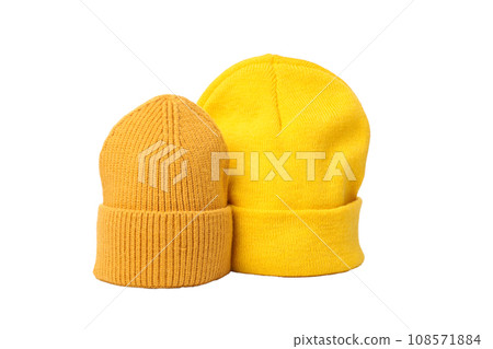 PNG, yellow caps, isolated on white background 108571884