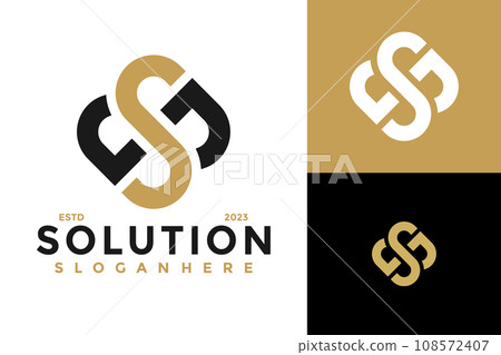 Letter Sb Infinity Solution Logo design vector symbol icon illustration Letter Sb Infinity Solution Logo design vector symbol icon illustration 108572407
