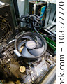Inside the computer after cleaning 108572720