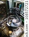 Inside the computer after cleaning 108572721