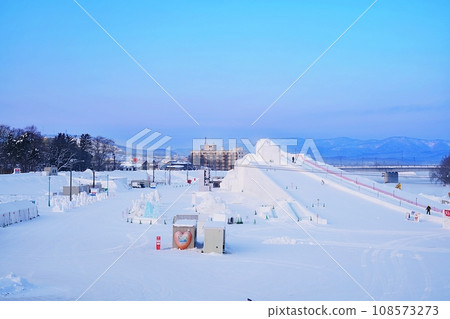 Asahikawa Winter Festival scenery Asahikawa Winter Festival scenery 108573273