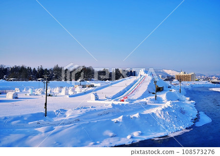 Asahikawa Winter Festival scenery Asahikawa Winter Festival scenery 108573276